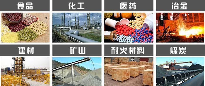 直徑1000型振動篩使用的行業(yè):食品，化工，醫(yī)藥，冶金，建材，礦山，耐火材料，煤炭等行業(yè)。