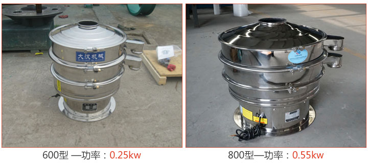 食品振動(dòng)篩同種材質(zhì)有不同大小的型號(hào)，而型號(hào)的不同就會(huì)影響價(jià)格。