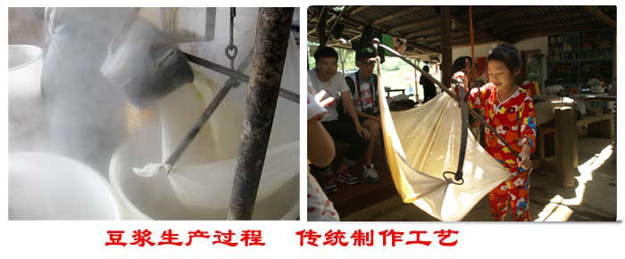 豆?jié){的傳統(tǒng)過濾篩分方式。