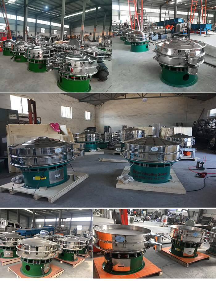 展示廳展示旋振篩，批量展示不銹鋼振動篩，包裝氣體保護振動篩，批量展示碳鋼旋振篩
